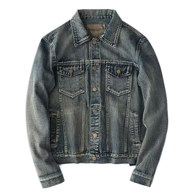 Vintage Fashion Jacket - Autumn and Spring New Fashion Solid