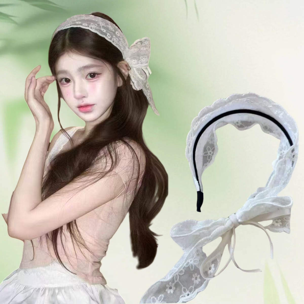 Vintage Fashion Boutique - New Vintage Pastoral Lace Hair Band