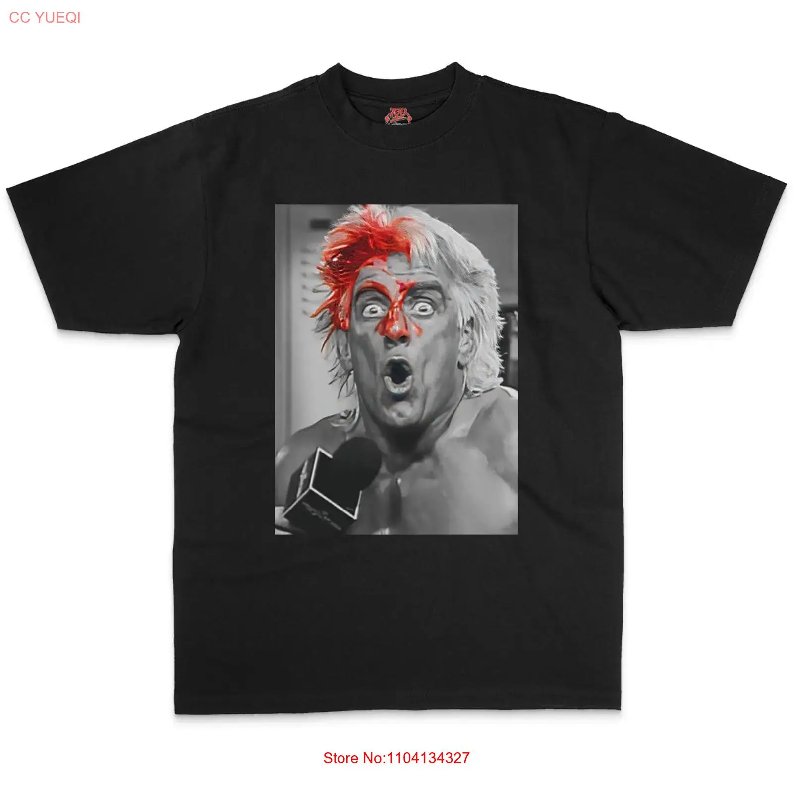 Vintage Fashion Knitwear - RIC FLAIR TSHIRT RARE vintage Washed