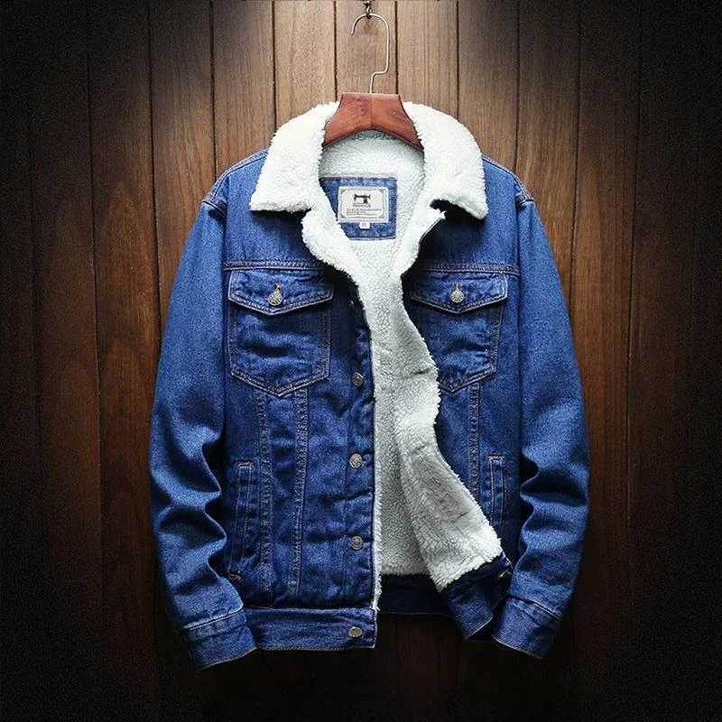 Denim Jackets Man Padding with - Patchwork Jean Jacket recension och pris