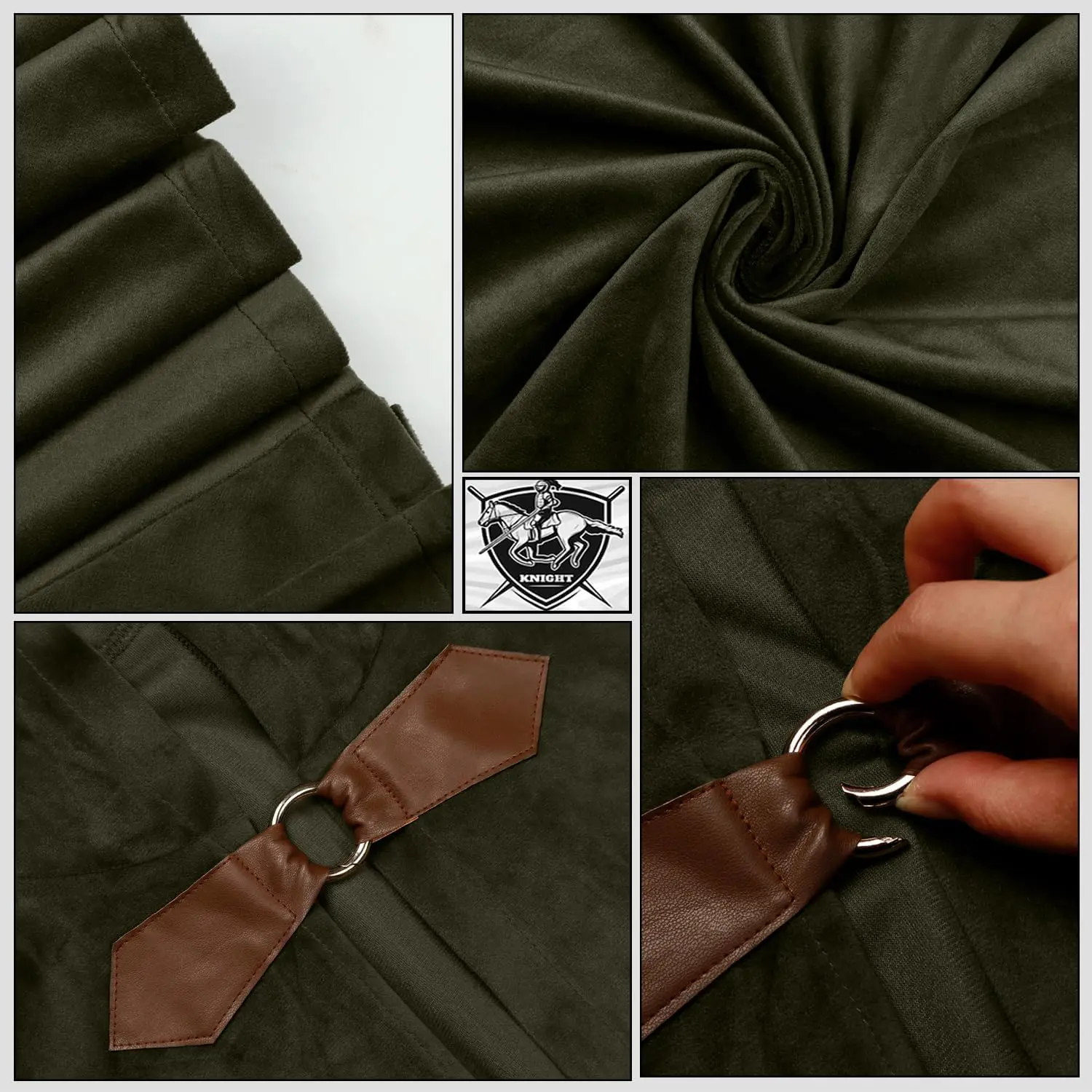 L'VOW Medieval Velvet Hooded C - Vintage Fashion Jacket recension och pris
