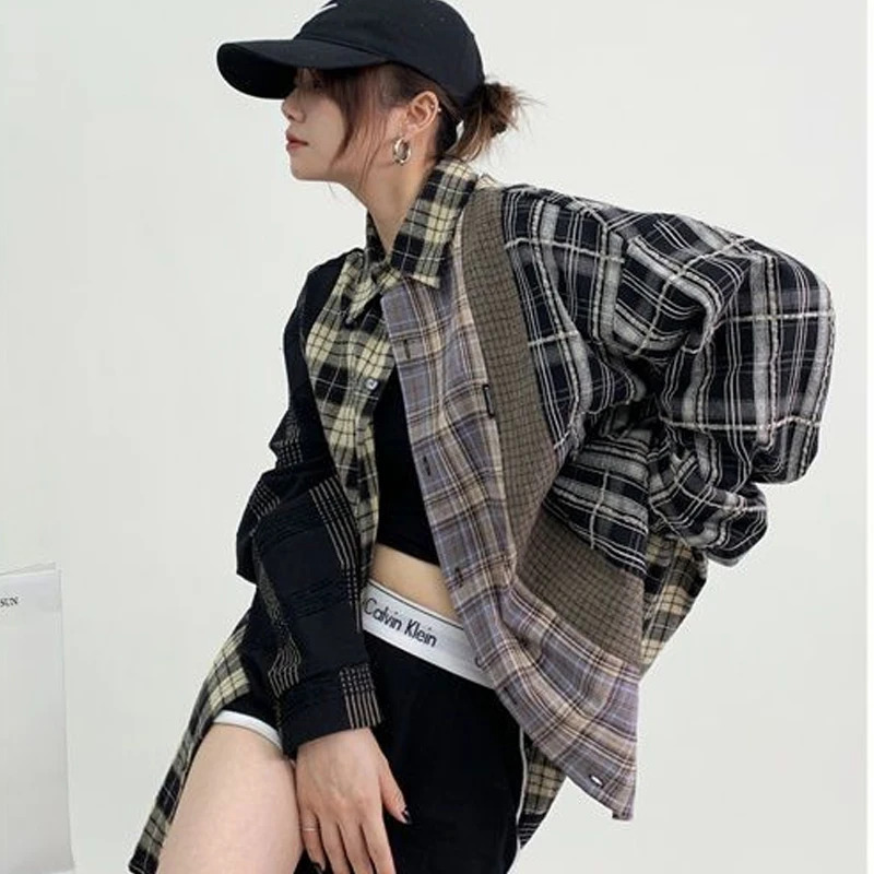 American High Street Plaid Shi - Vintage Fashion Jacket recension och pris