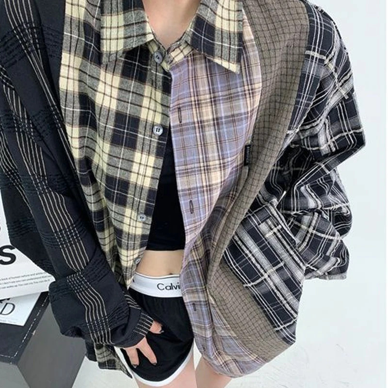 American High Street Plaid Shi - Vintage Fashion Jacket recension och pris
