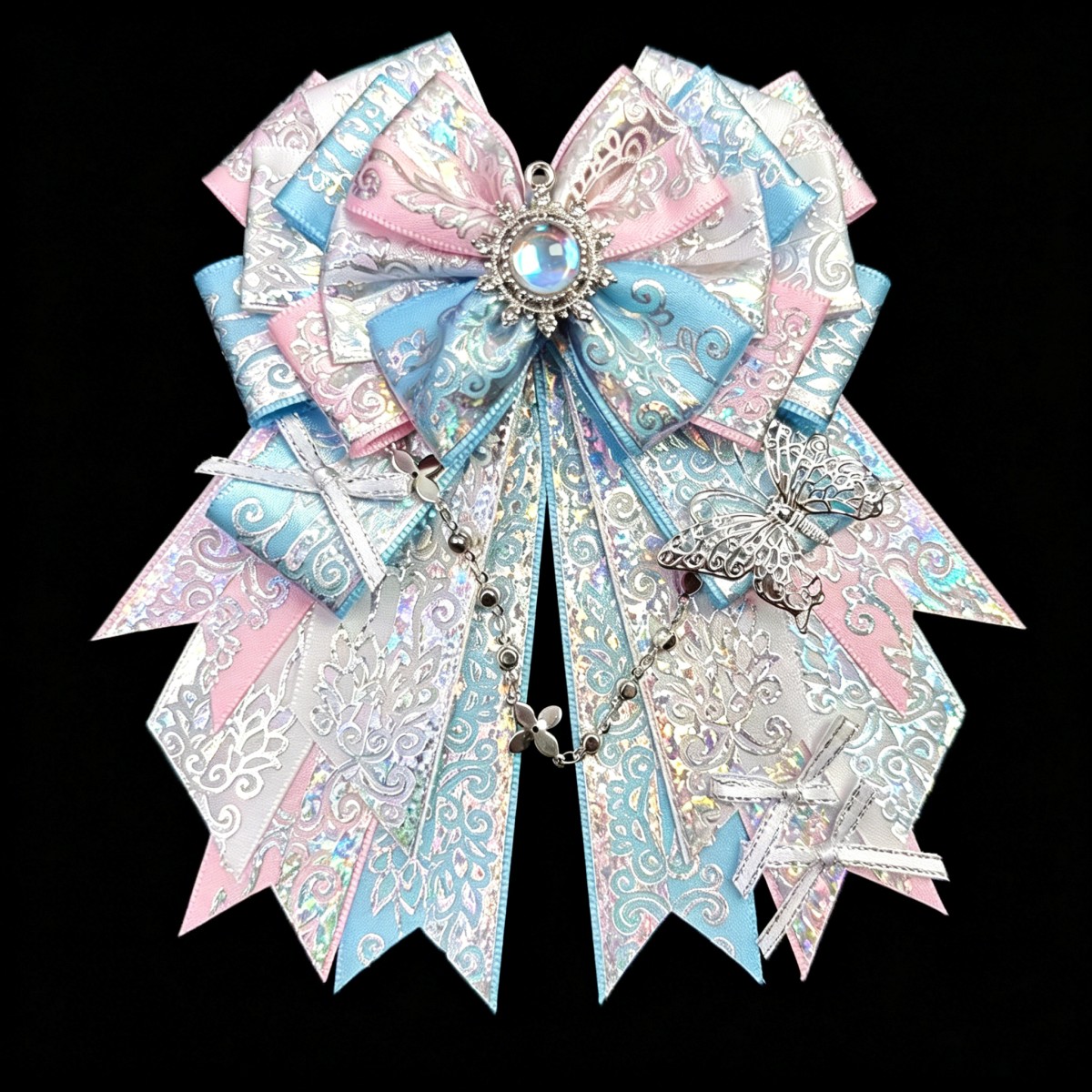 Vintage Laser Ribbon Bow Brooc - Vintage Fashion Boutique recension och pris