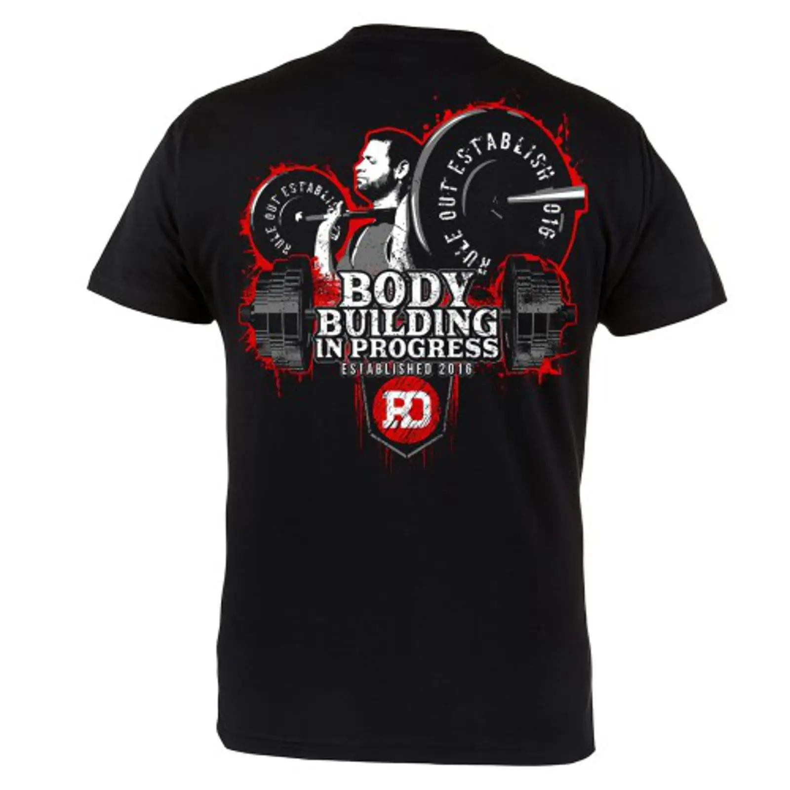 BODY BUILDING T SHIRT vintage  - Vintage Fashion Build recension och pris