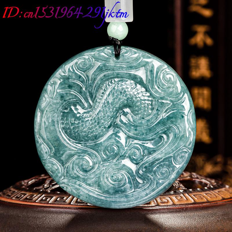 Burmese Jadeite Dragon Pendant - Vintage Fashion recension och pris