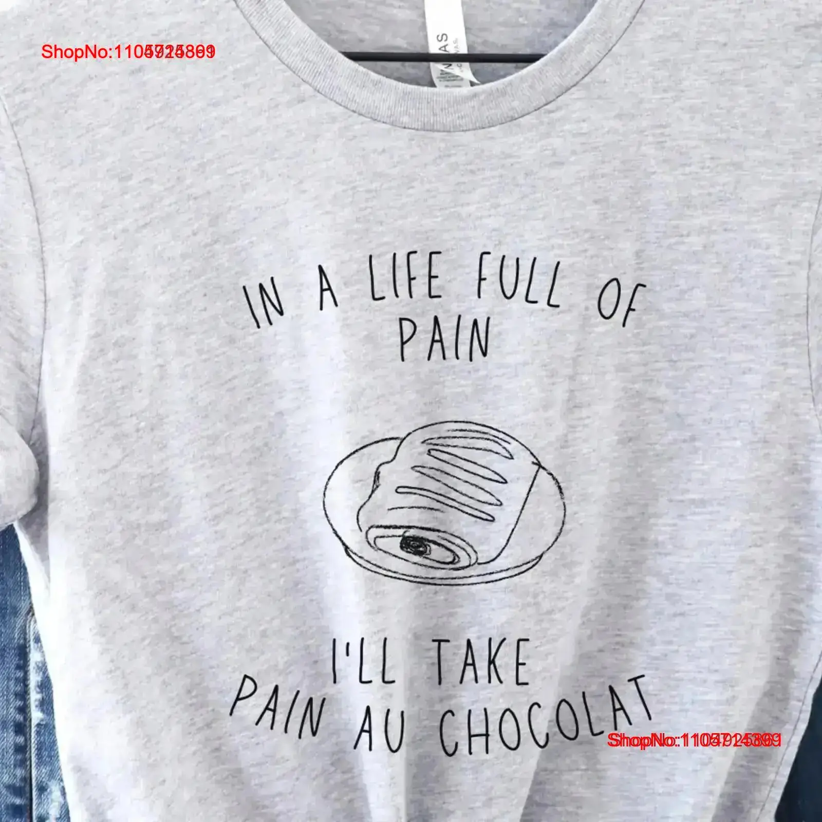 Croissant T Shirt the only pai - Vintage Fashion Pinterest recension och pris