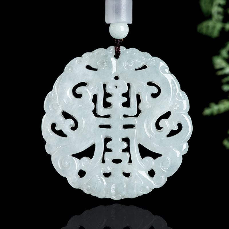 Burmese Jadeite Dragon Pendant - Vintage Fashion recension och pris