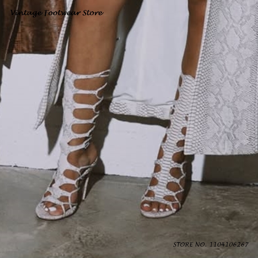 Python Pattern Cut-out Gladiat - Vintage Fashion Patterns recension och pris
