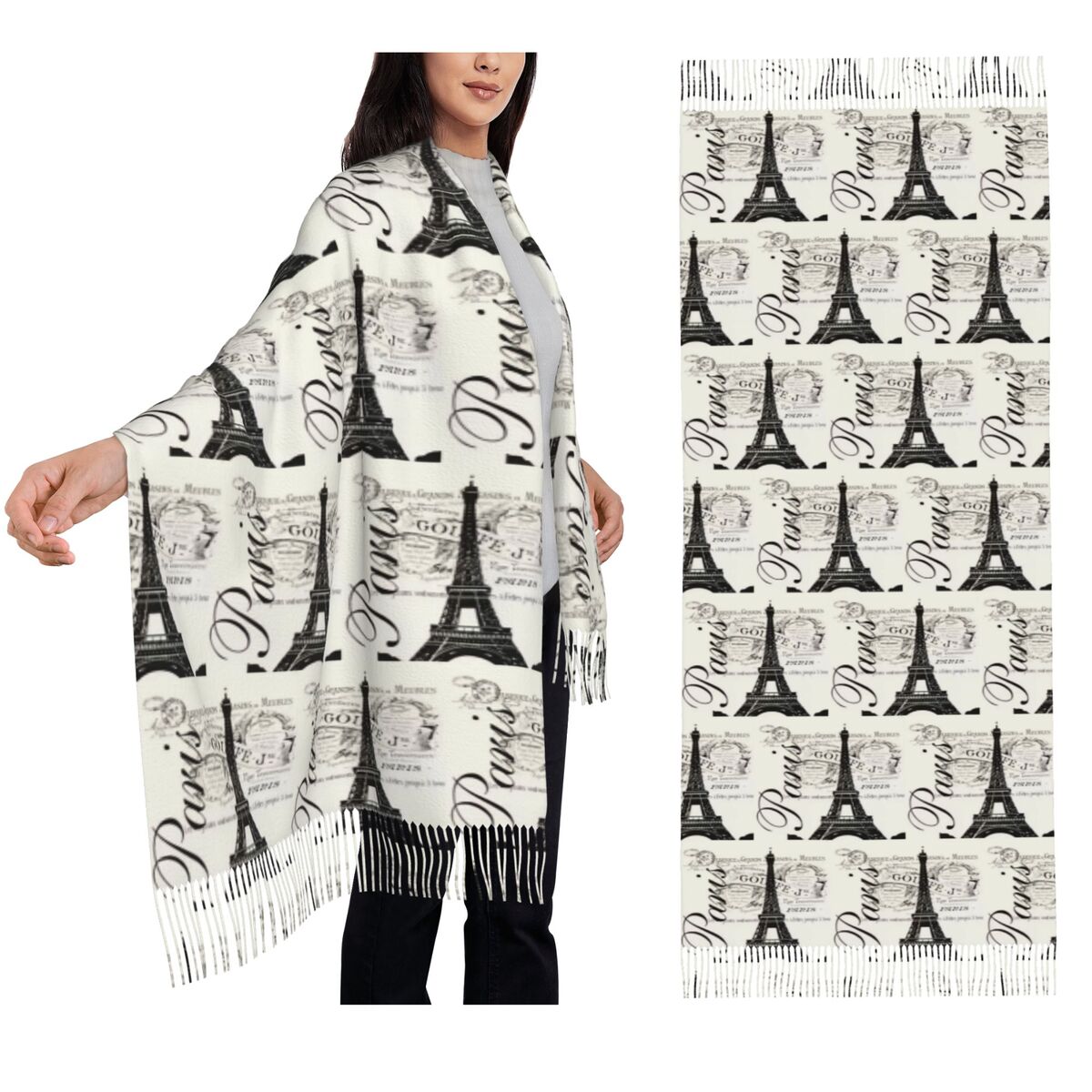 Vintage Eiffel Tower Romantic  - Vintage Fashion In Paris recension och pris
