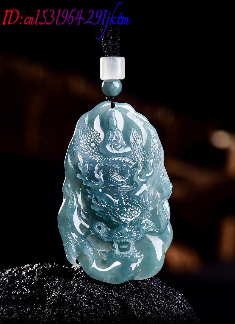 Natural Burmese Jadeite Dragon - Vintage Fashion recension och pris
