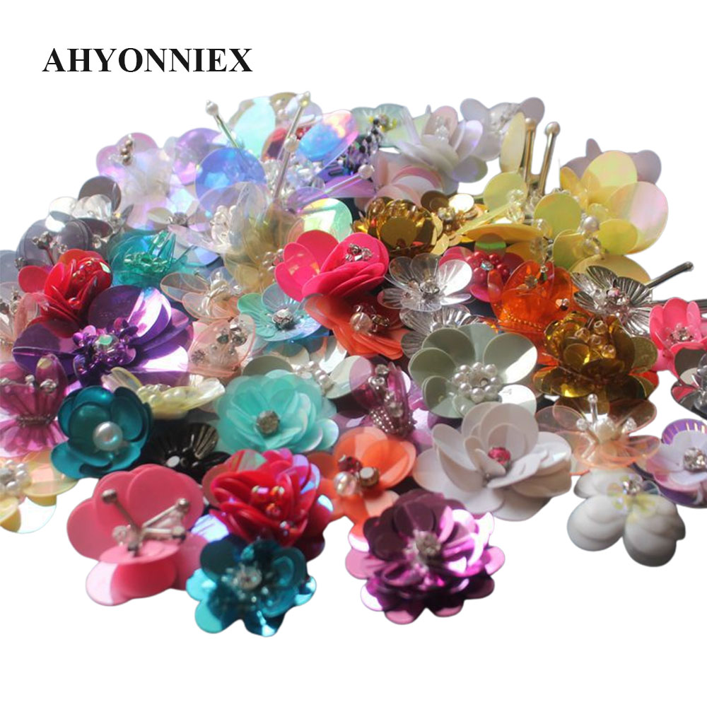 20PCS/Pack Random Sequins Flow - Patchwork Jean Jacket recension och pris
