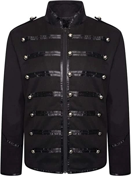 Men's Steampunk Rockstar Jacke - Vintage Fashion Jacket recension och pris