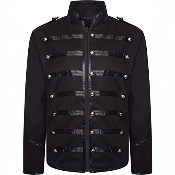 Men's Steampunk Rockstar Jacke - Vintage Fashion Jacket recension och pris