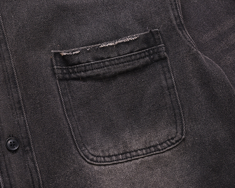 Men's High Street Ripped Jeans - Vintage Fashion Jacket recension och pris