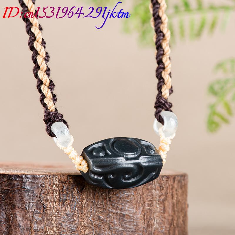 Hetian Jade Carve Bead Pendant - Vintage Fashion recension och pris