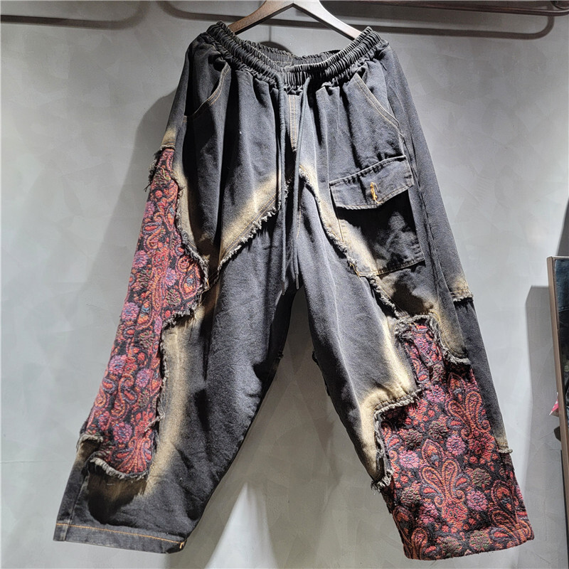 WTHT Fashion Women's Wash Patc - Patchwork Jean Jacket recension och pris
