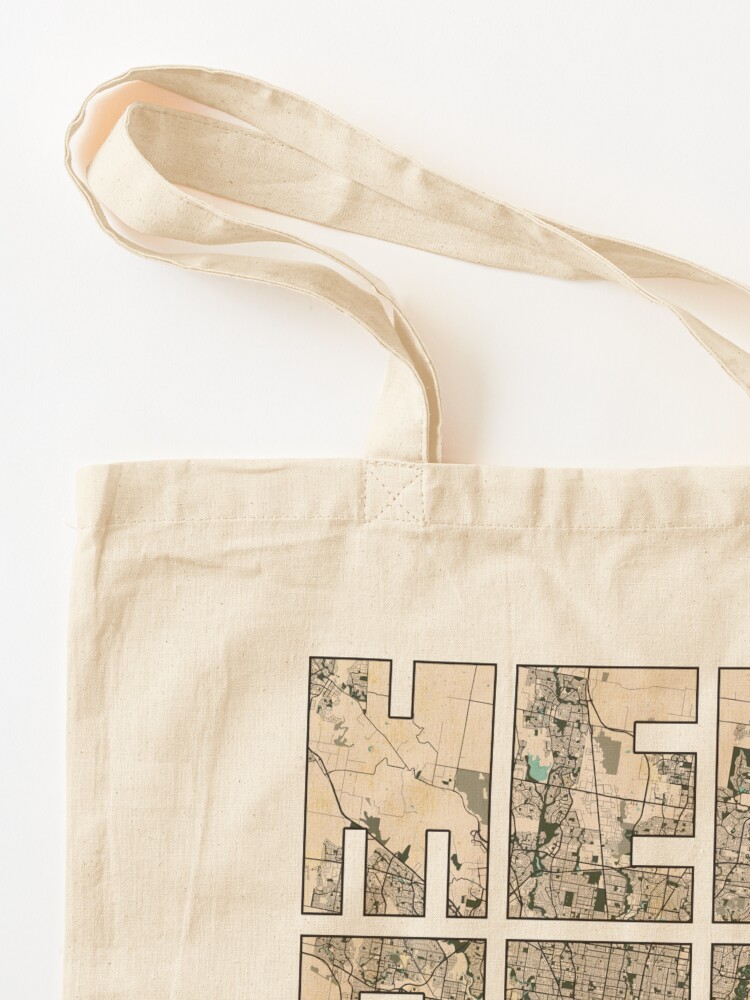 Melbourne City Map of Australi - Vintage Fashion Australia recension och pris