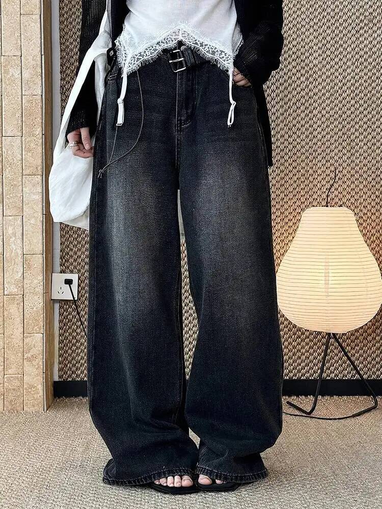 Waist Gray Denim High Vintage  - Vintage Fashion Build recension och pris