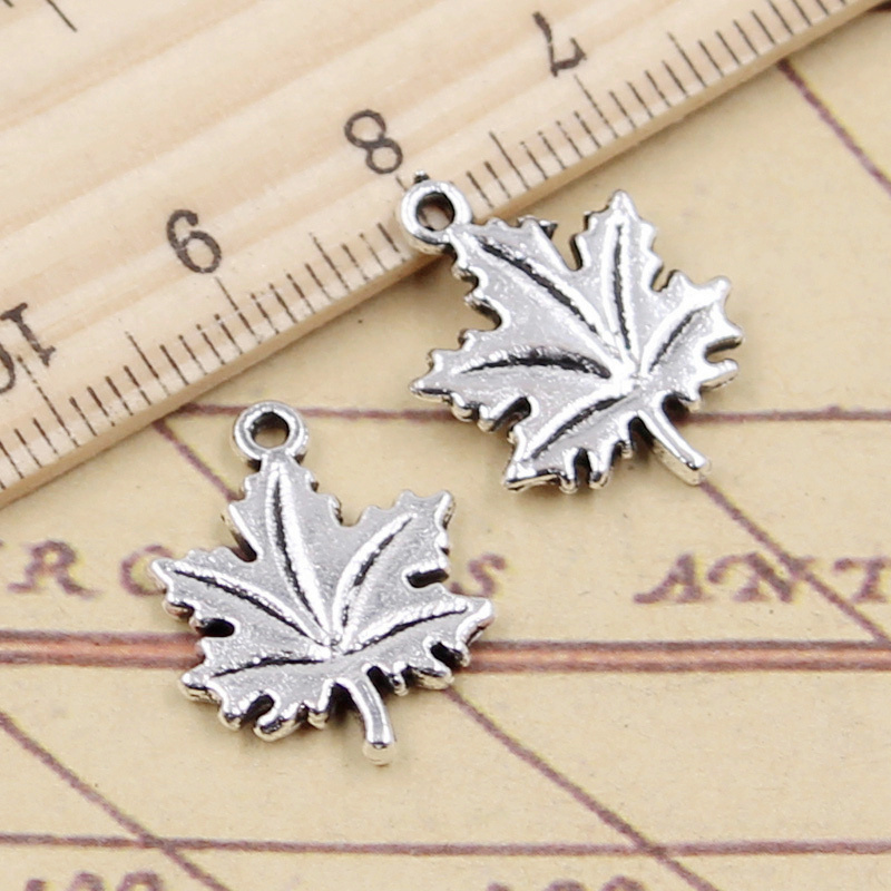 20pcs Charms Canada Maple Leaf - Vintage Fashion Canada recension och pris