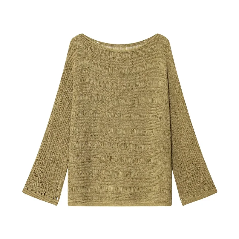 Vintage Boat Neck Knit Sweater - Vintage Fashion recension och pris