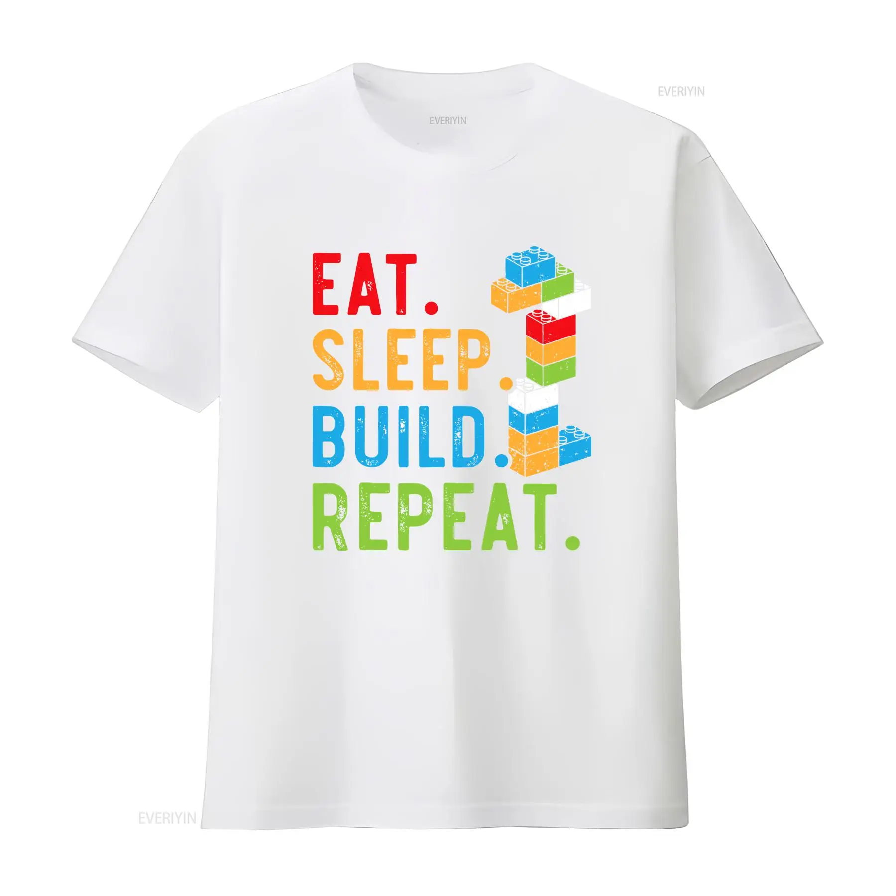 Eat Sleep Build Repeat Master  - Vintage Fashion Build recension och pris