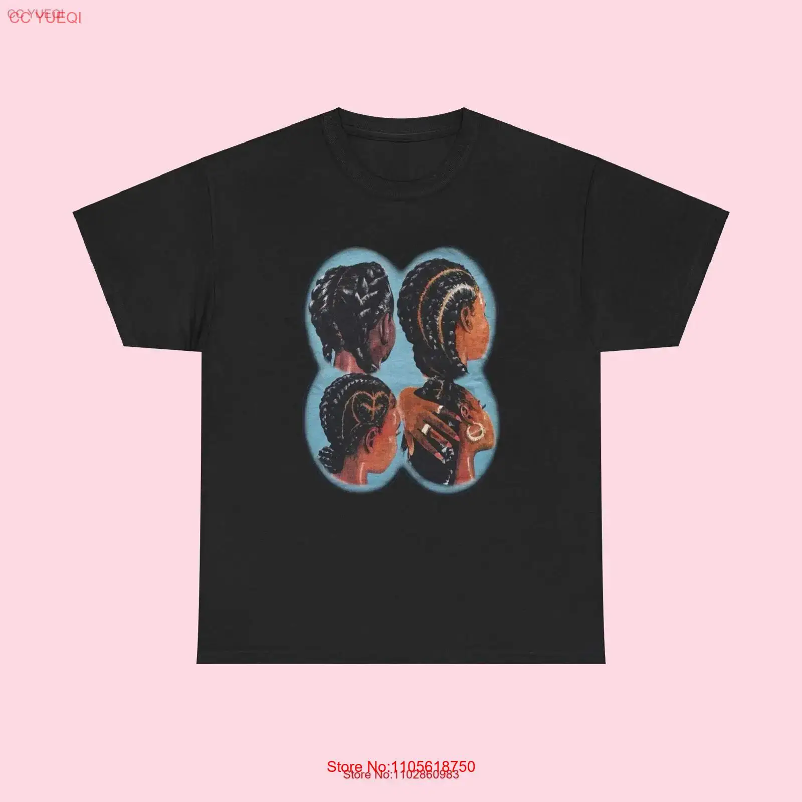 Black Hair Cornrows T shirt Ju - Vintage Fashion Pinterest recension och pris