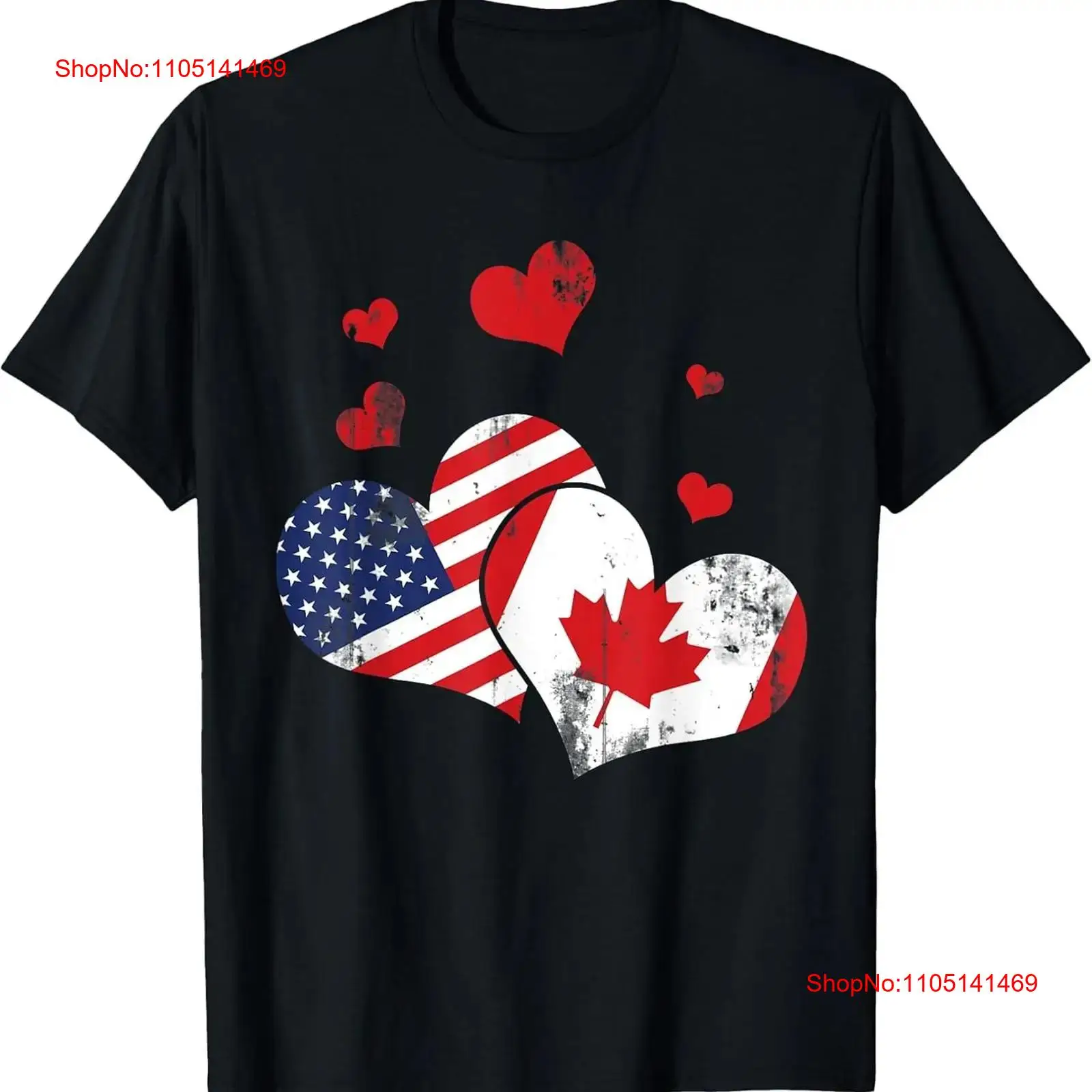 Patriotic Canadian USA Flag Lo - Vintage Fashion Canada recension och pris