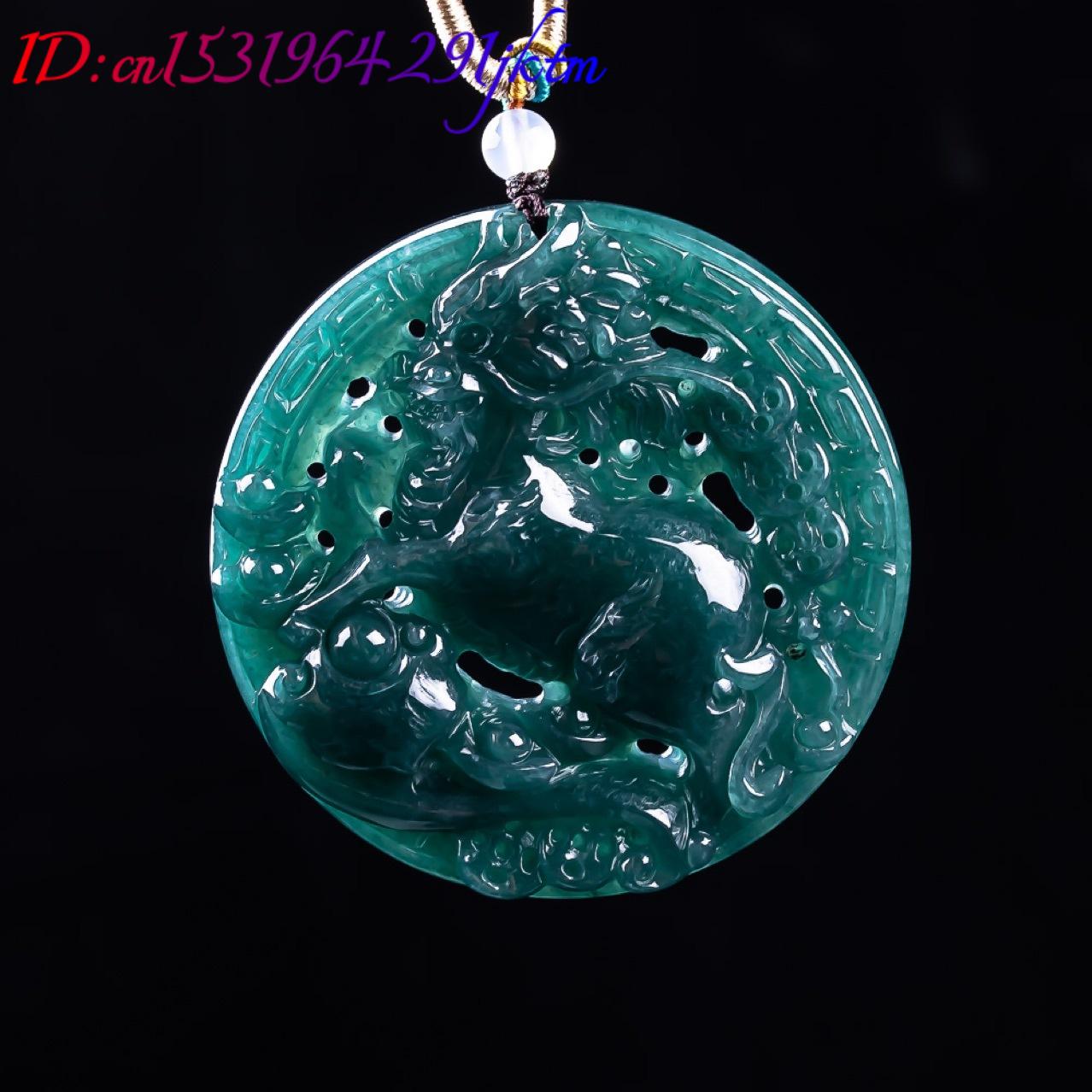 Burmese Jadeite Dragon Pendant - Vintage Fashion recension och pris