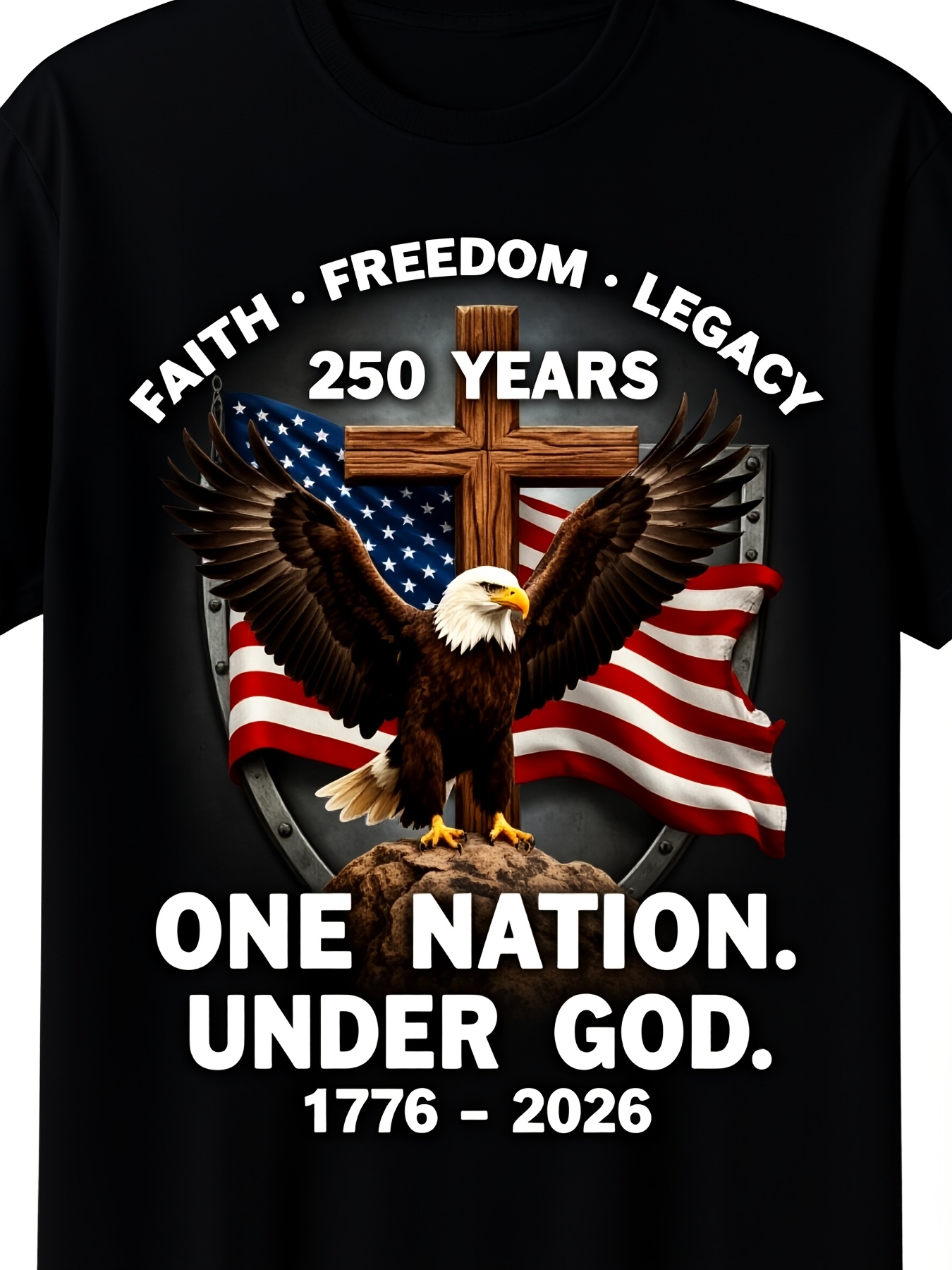 U.S. 250th Anniversary T-shirt - Vintage Fashion History recension och pris