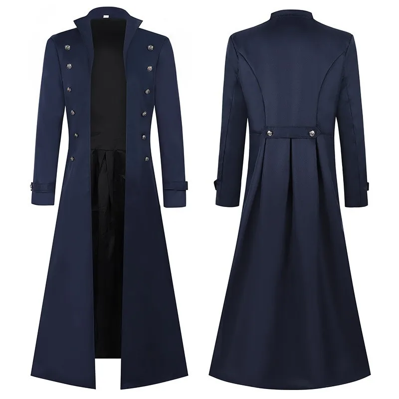 Medieval Men's Pirate Costume  - Vintage Fashion Jacket recension och pris