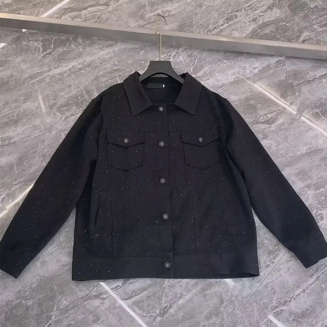 Jeans Coat for Men Button Casu - Patchwork Jean Jacket recension och pris