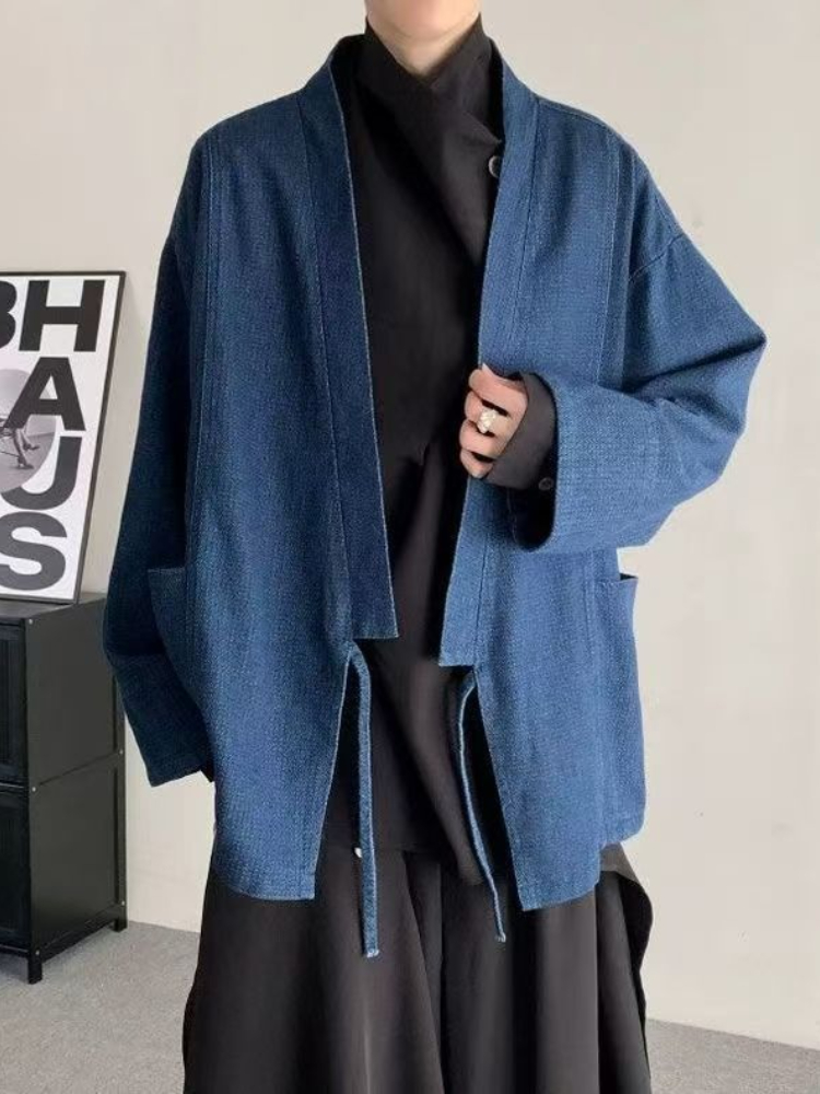 Vintage Japanese Style Denim C - Vintage Fashion Jacket recension och pris