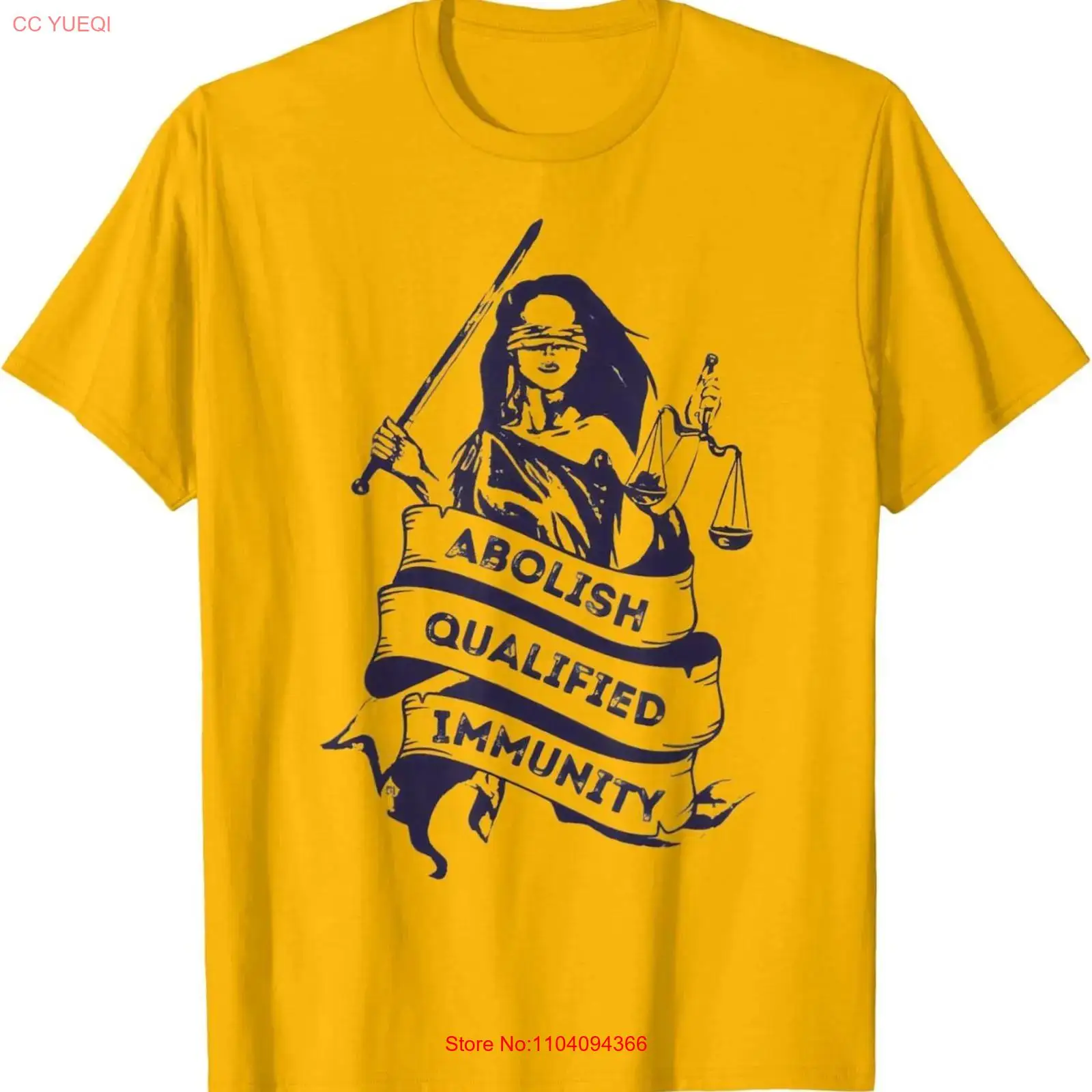 Abolish Qualified Immunity T S - Vintage Fashion Knitwear recension och pris