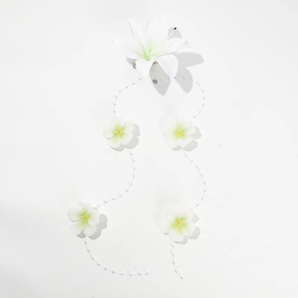 Girl Sweet Lily Flower Hair Cl - Vintage Fashion Boutique recension och pris