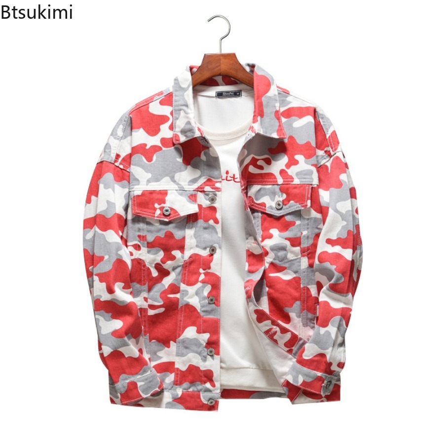 Spring Autumn Men's Fashion De - Vintage Fashion Jacket recension och pris