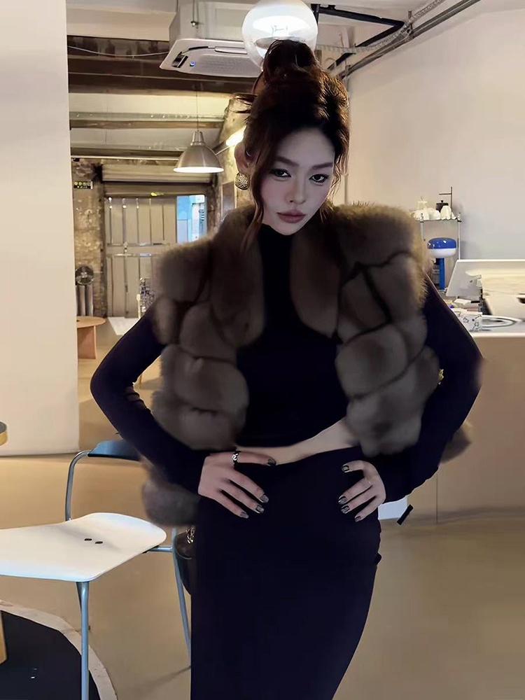 Eco-Friendly Plush Jacket Wome - Vintage Fashion Jacket recension och pris