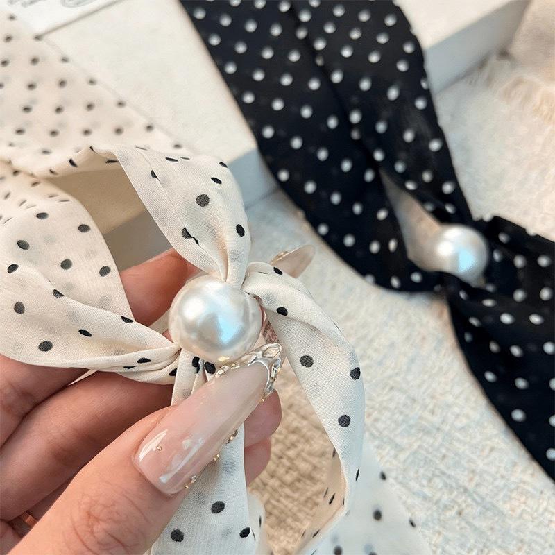 Vintage Polka Dot Chiffon Bead - Vintage Fashion Knitwear recension och pris