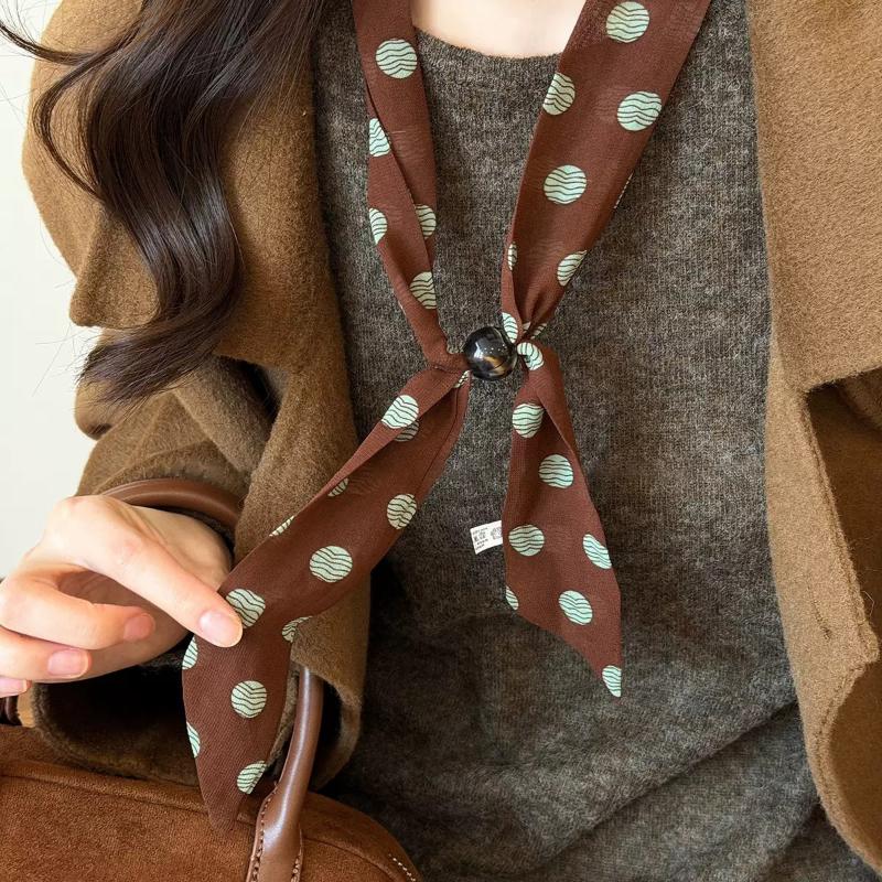 Vintage Polka Dot Chiffon Bead - Vintage Fashion Knitwear recension och pris