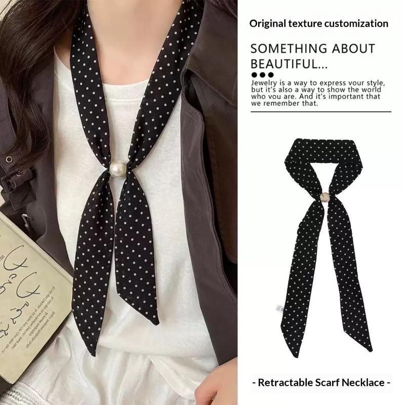 Vintage Polka Dot Chiffon Bead - Vintage Fashion Knitwear recension och pris
