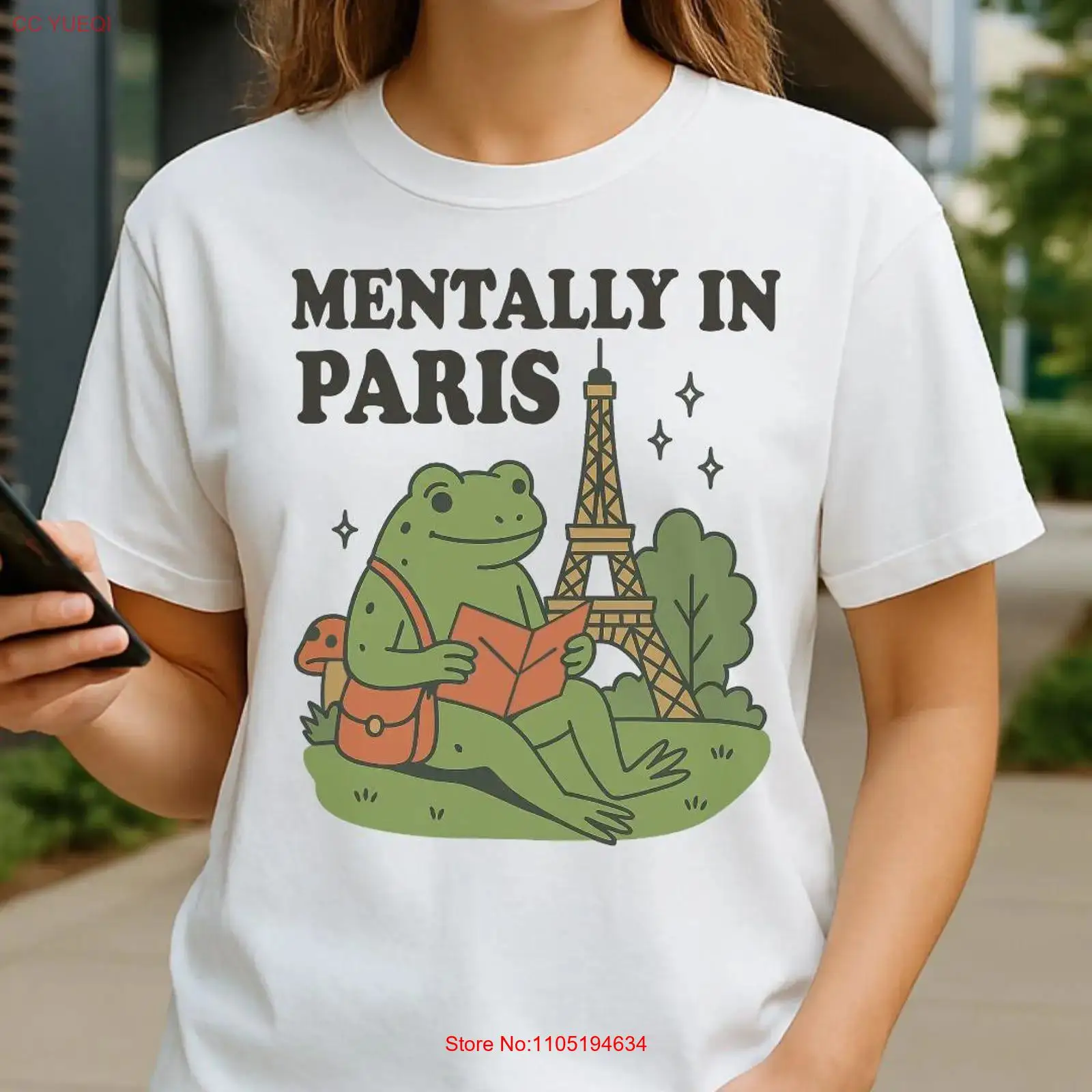 MENTALLY IN PARIS T Shirt Love - Vintage Fashion In Paris recension och pris