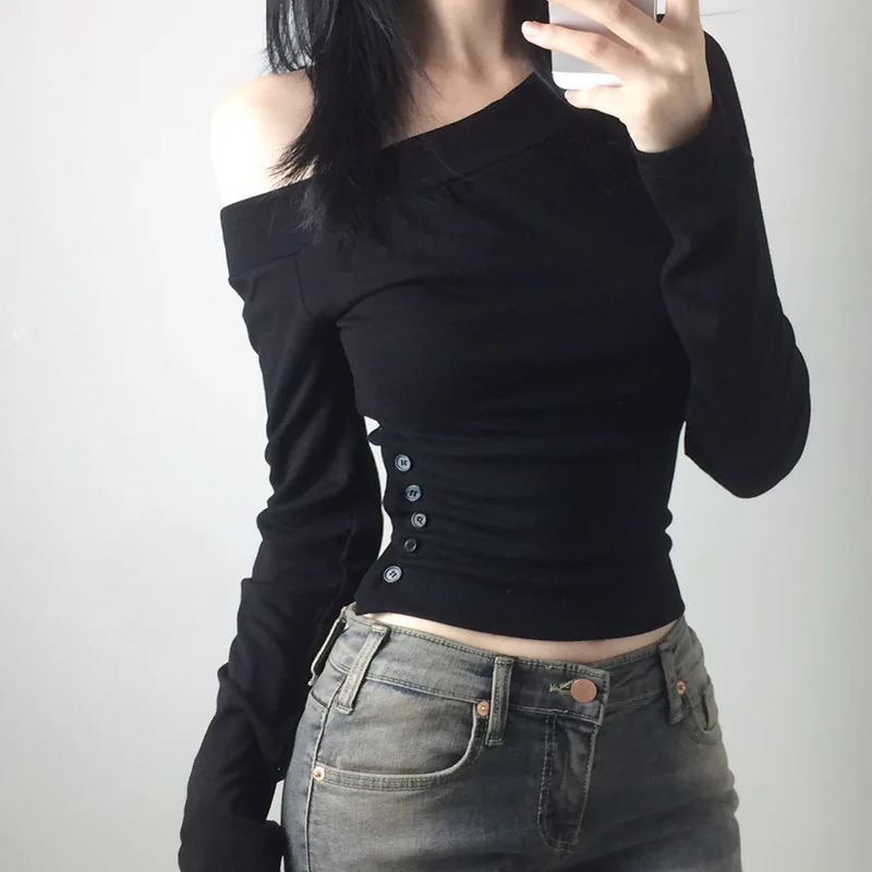 Y2K Vintage Pleated Button T-S - Vintage Fashion recension och pris