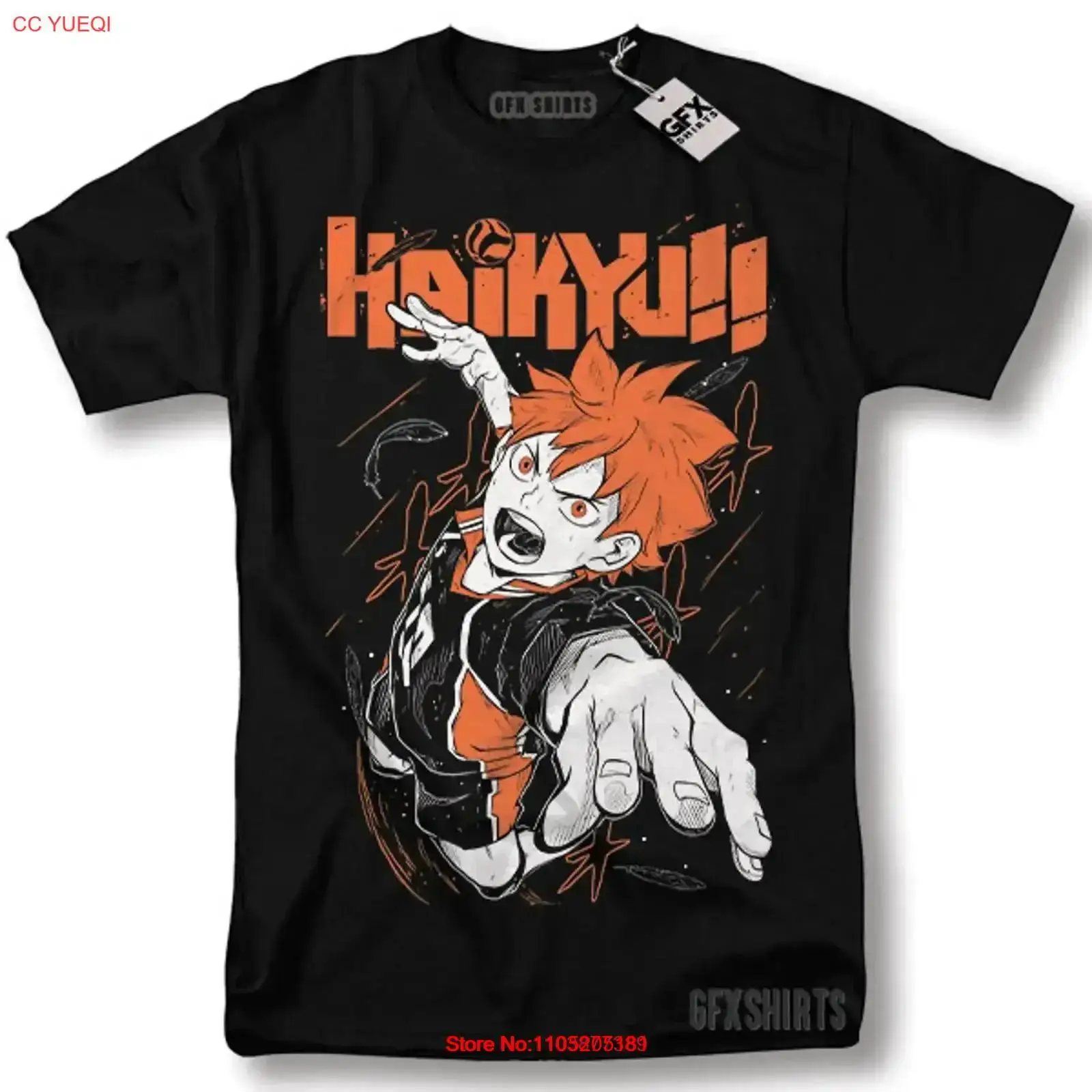 Haikyu Hinata Shoyo T Shirt Ma - Vintage Fashion Knitwear recension och pris