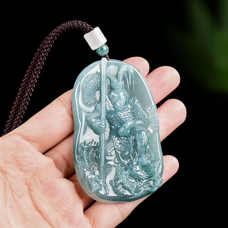 Burmese Jadeite Monkey King Pe - Vintage Fashion recension och pris